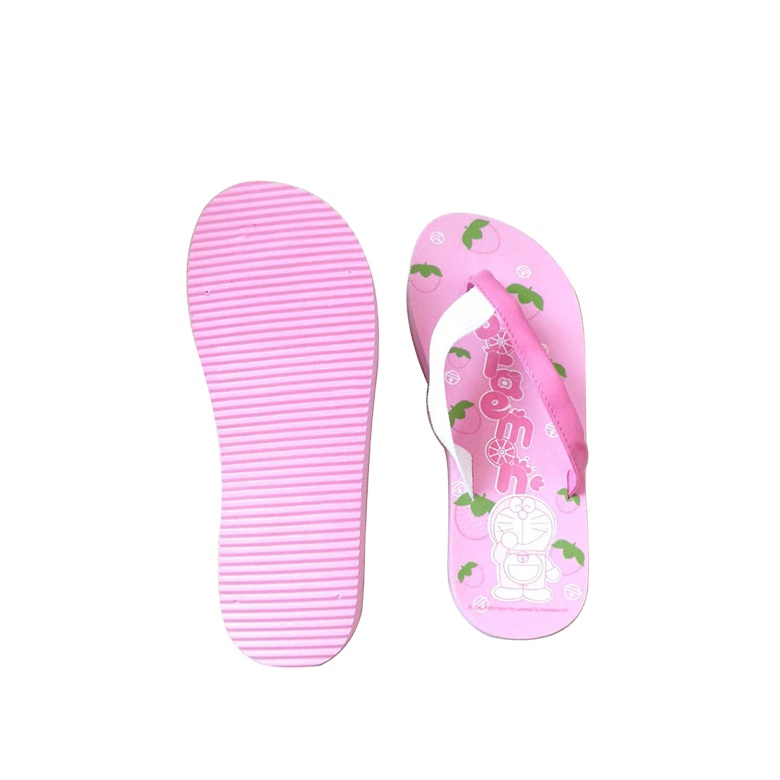 Фабрична цена Меки летни еко ева джапанки с персонализиран печат анимационни розови плажни чехли за деца