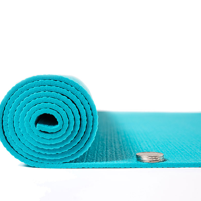 2020 factory direct Eco-friendly Hot sale soft skidproof waterproof yoga mat with pvc material