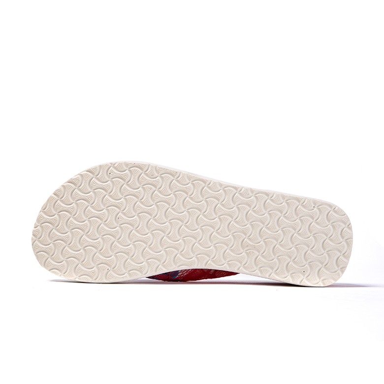 OEM/ODM China Eva Printed Slippers For Mens - Red ribbon flip flops thong eva rubber sandal beach walk slipper – WEFOAM
