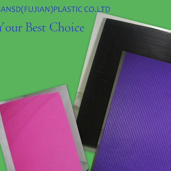 Mixed Color EVA Foam Sheet packing usage thin or thick for luggage and bag wrapping usage strip line pattern soft eva