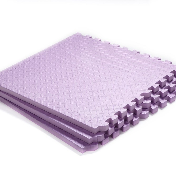 Flexibility EVA non-slip mat with good abrasion resistance anti slip big size square foam mat manufacture from China