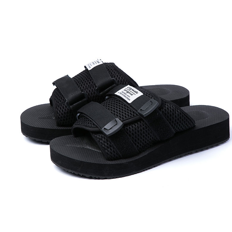 High Quality Foot Massage Slipper - cheap 2020 new design increased wedge high heel black custom color eva flip flop custom slippers for women – WEFOAM