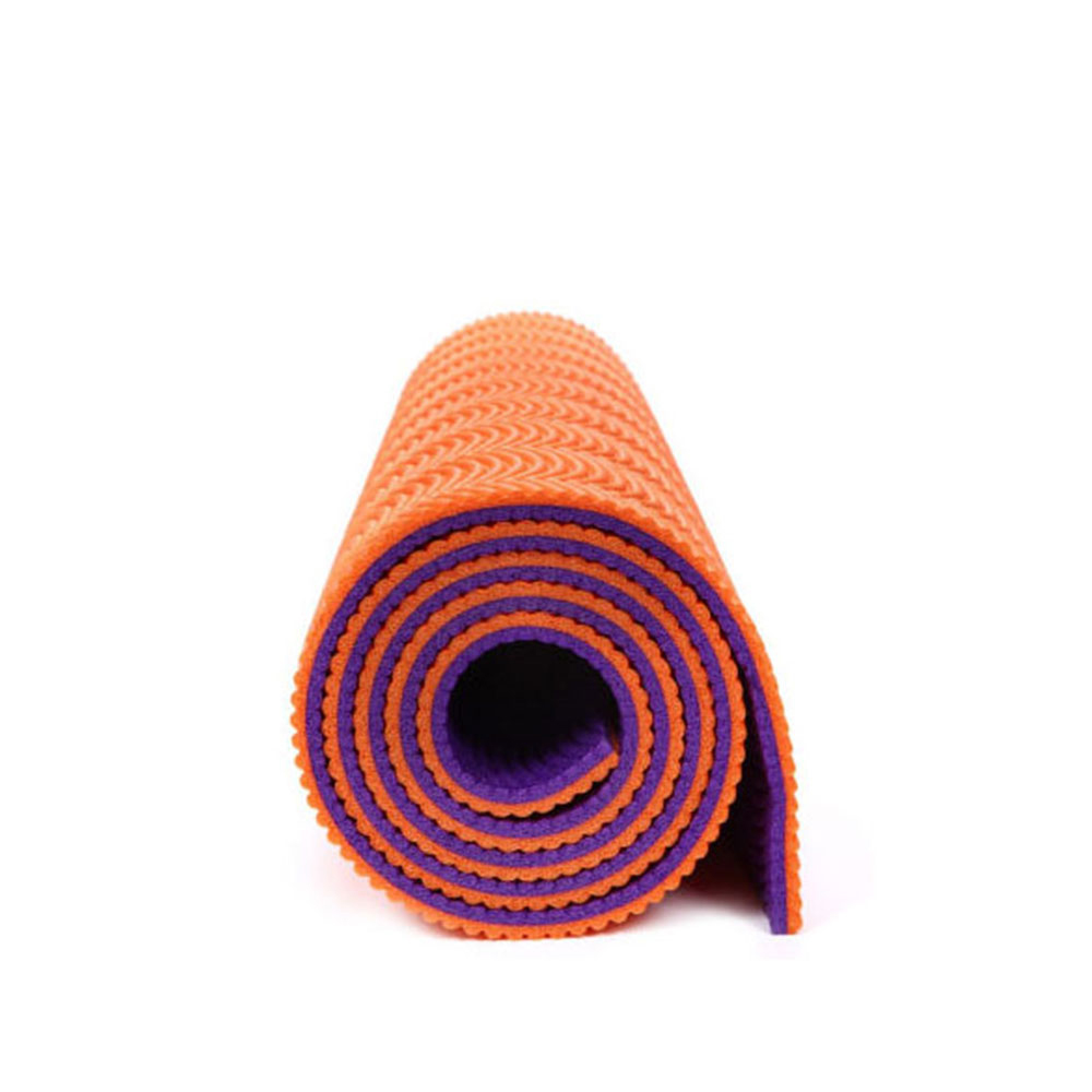 Fabrikk billig pris produsent høy kvalitet komfort dobbel farge TPE yoga matte