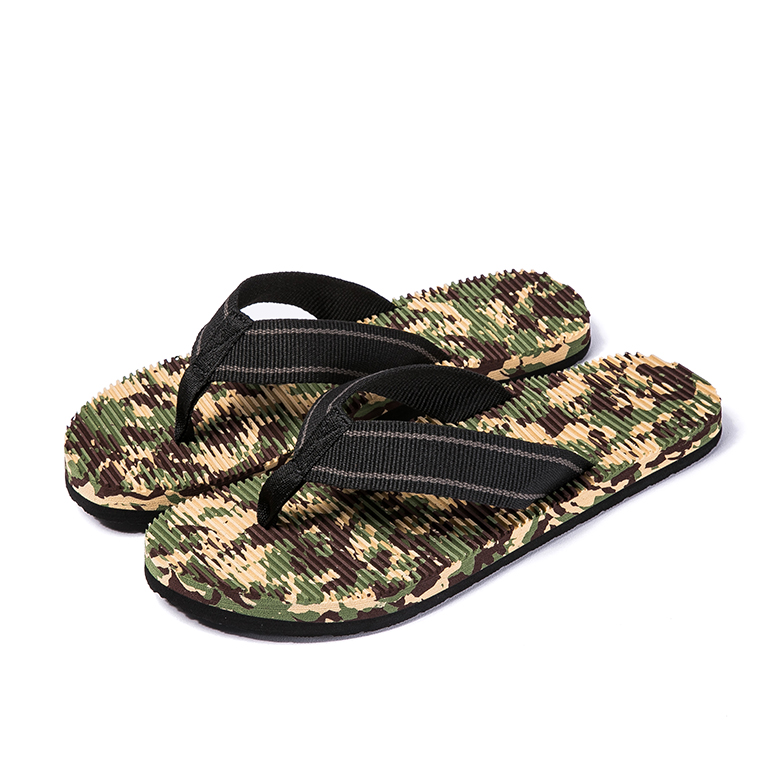 High reputation Plain Flip Flops - Outdoor new camouflage patterns eva flip flops waterproof slippers – WEFOAM
