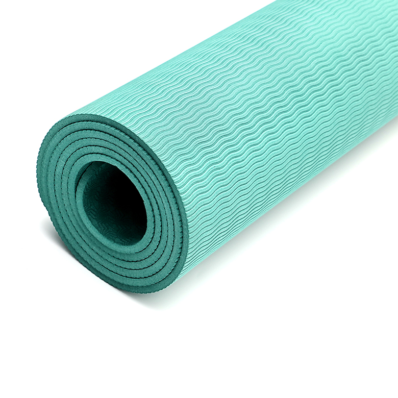 2020 oanpaste hege kwaliteit hege tichtheid skidproof tpe miljeufreonlik sêft grut lichem fit yoga mat