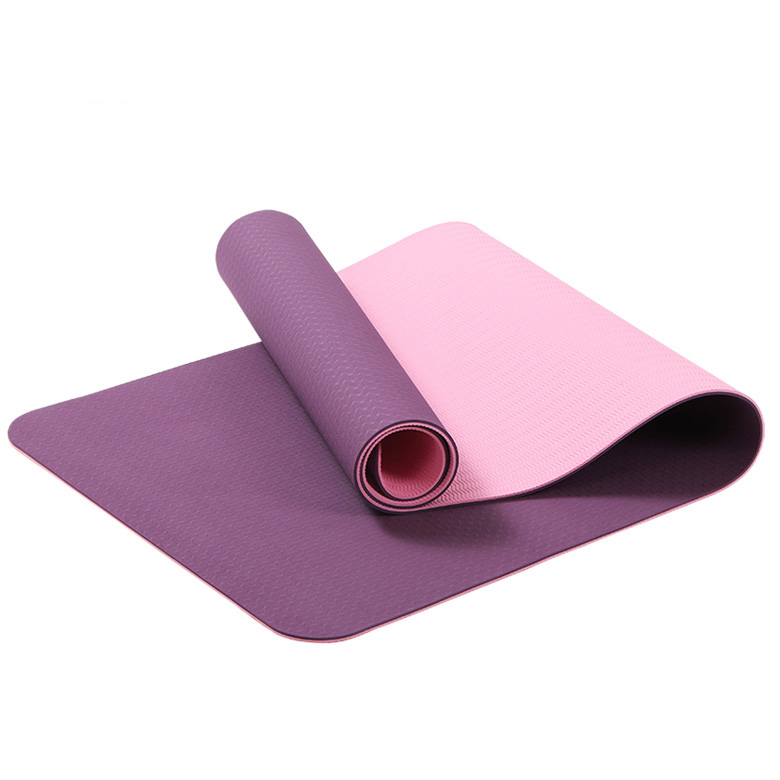 Good Wholesale Vendors 6mm Yoga Mat - Hot sale High quality anti-slip Eco-friendly PTE double sided yoga mat with multi color – WEFOAM