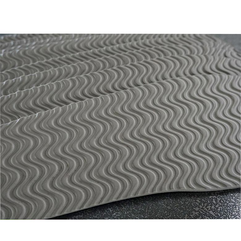 Factory Price Sripe Eva - China supplier customized pattern EVA foam sheet roll for flip flop manufacture – WEFOAM