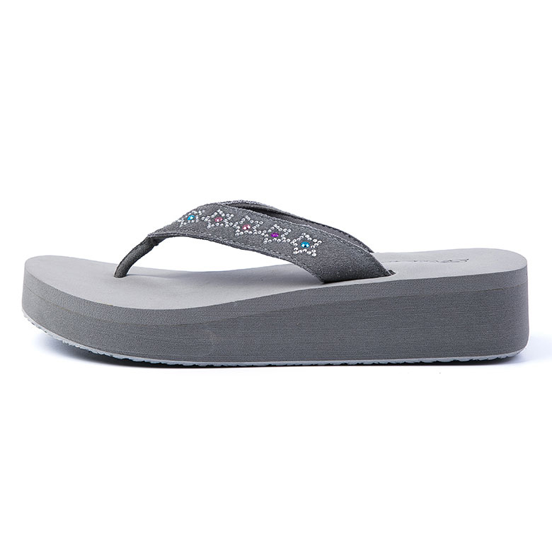 China manufacturer new trendy height increasing flip flop slipper for women