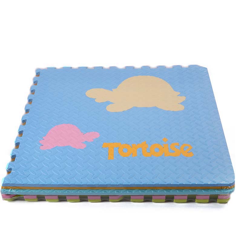 Factory price puzzle eva foam tatami mats print animals