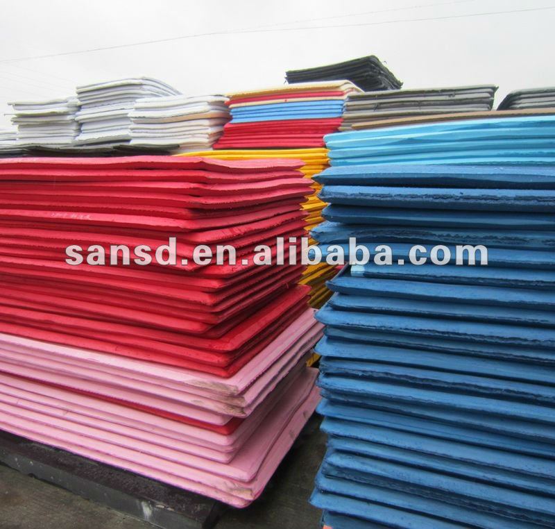 Colorful EVA plate for sole material