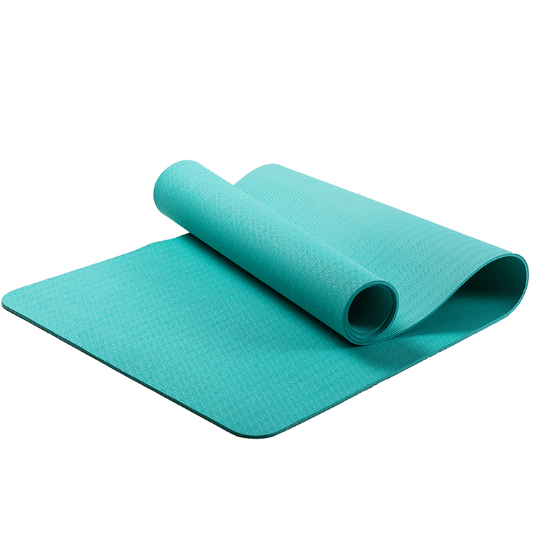 Wholesale manufacturer light weight fabric yoga mat printed eco yoga mat