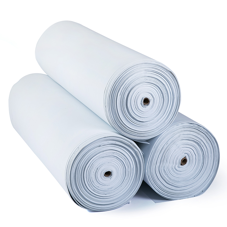 Білий поліетиленовий пінопласт (матеріал устілки) білий колір Ева пінопластовий рулон для виробництва устілок товстий Ева лист для виготовлення багажу
