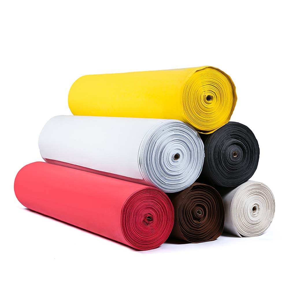 EVA roll Wholesale 2mm Colorful laminated mat with 120g fabric for insole