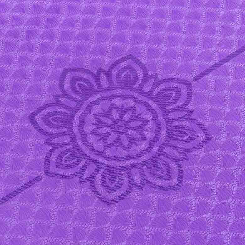 Wholesale extra thick custom floor yoga mat tpe eco friendly thick body building