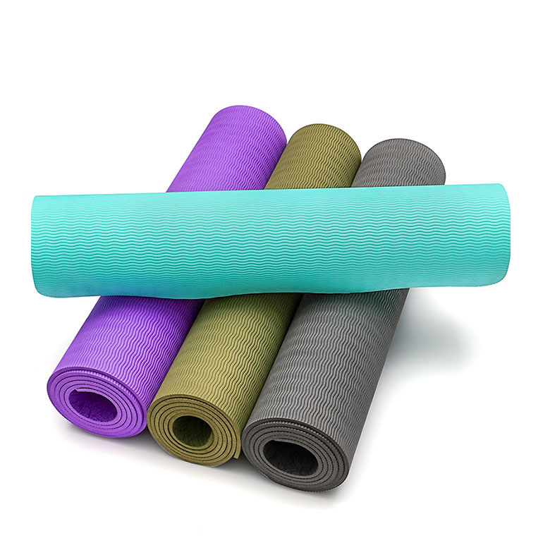 Factory supplied Cork Mat Yoga - Custom Logo oem anti-slip pilates foldable tpe custom travel yoga mat – WEFOAM