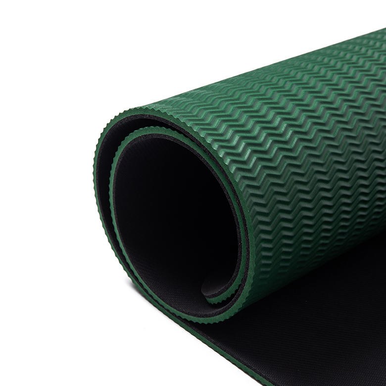 custom logo wholesale  private label natural thick solid color anti slip black yoga mat natural rubber