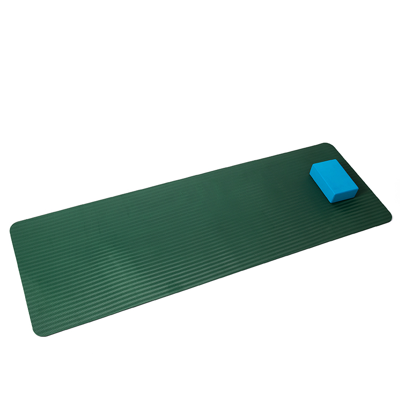 factory manufacturer price double layer cheap custom print organic  eco-friendly non-slip rubber yoga mat