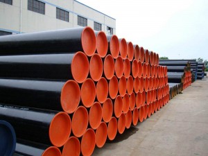 Quality and quantity of large diameter fluid steel pipe