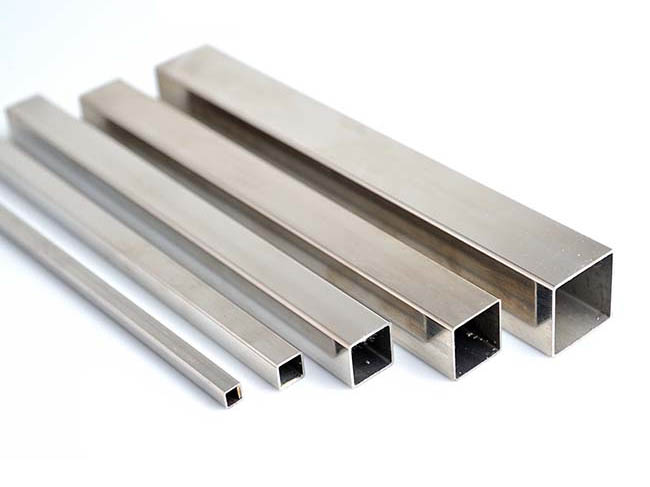 Stainless steel square tubes of various specifications and materials can be customized