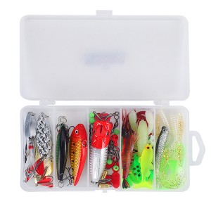 WH-S134-78pcs Fishing Lure And Accessory Kit