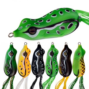 WHYY-353 17g 7.5cm 6Colors Soft Frog Lure
