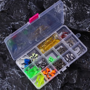 WH-S163-86pcs Fishing Lure And Accessory Combo