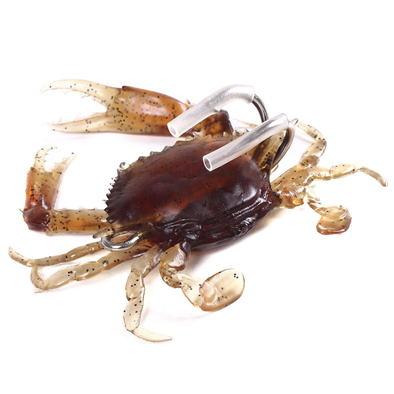 China WHHJ-SO068 Artificial Soft Crab Lure With Hook manufacturers