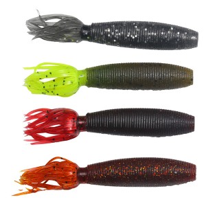 WEIHE 10g 9cm 4Colors Artificial Soft Fishing Lure