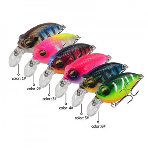 WHYY-Y336 6cm 8.5g 6Colors Hard Minnow Fishing Lure