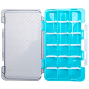 WH-TB017HB207 Fly Hooks Storage Box Fishing Tackle Case