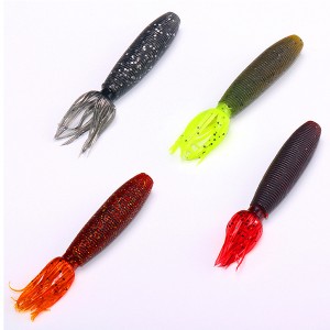 WEIHE 10g 9cm 4Colors Artificial Soft Fishing Lure