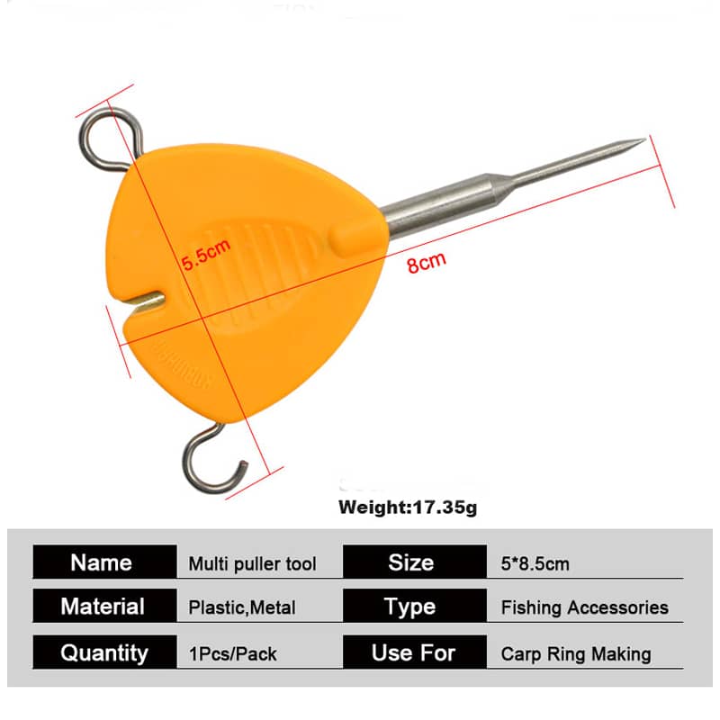 Multi Puller Tool Fishing Line Knotting Knotless Knot Tool With
