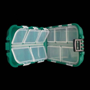 WHHS003 Small Plastic Square Fishing Accessories Storage Box