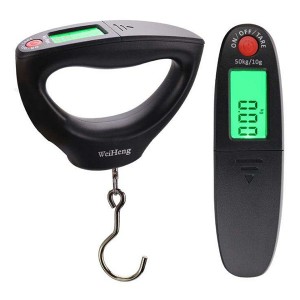 WH-T020 50kg spring hanging weighting fishing electronic scale with lcd