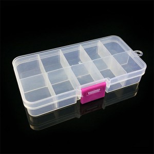 WH-TB004 Small Plastic Fishing Tackle Boxes Compartments