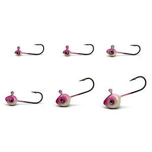 WH-H031 1g/2g/3g/4g/5g/0.5g carbon steel small fish-shaped jig heads fishing hooks