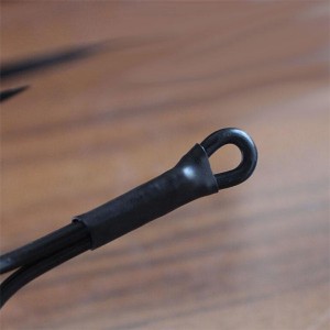 WH-H013 Hot sale high quality high carbon steel black anchor treble fishing hooks