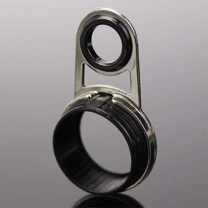 WH-A053 high-carbon steel and ceramic fishing tool accessory rod guides ring 2 buyers