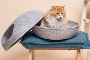 Felt Pet Nest: A Cozy Sanctuary for Your Furry Friends