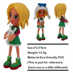 Wholesale Price Custom Plastic 30cm Cartoon Plastic Figure Toys for Kids