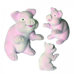 Professional Factory for High Quality Plastic Promotional 3D Funny Pig TPR Toys (TPR-101)