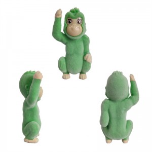 Fuzzy Chimp – Small Plastic Animal Toys WJ0070 Little Fuzzy Chimp toys Figure