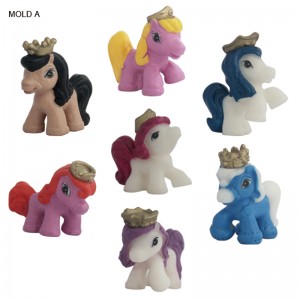 Factory Free sample Soft Plush Stuffed Withe Pony Children Baby Kids Doll Toy