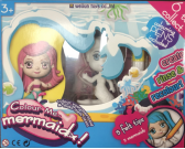 WJ0111  Mermaid washable collection toys