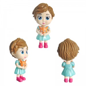 Mini Plastic Baby Girl Promotional Toys Gift For Kids