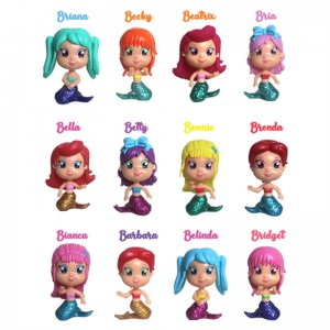 Renewable Design for Dto0284 Cartoon Character Mermaid Foil Balloons for Girls Birthday Favor Decorations