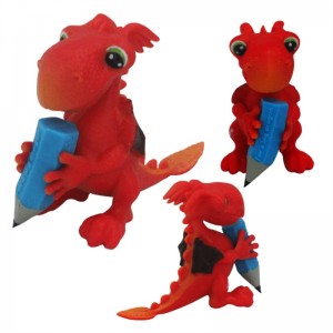 Massive Selection for Interesting Kids Pretend Role Play Game Plastic Finger Hand Puppet Model Dinosaur Head Toy