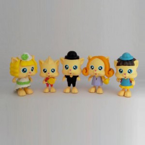 ODM Factory Popular Custom Cartoon 3D Plastic Action Figure Toys