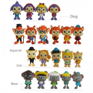Factory Outlets Hot Selling Action Doll Toys Anime PVC Collectible Figures Custom OEM ODM Toy Figure Plastic Cartoon Mini Animal Action Figure