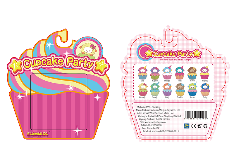 Weijun Toys Launches Cupcake Party Figure Series